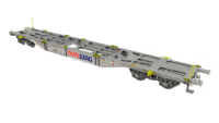   Sgnss 60' platform wagon